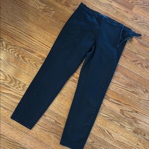 Banana Republic Black Skinny Pants Structured Fit
